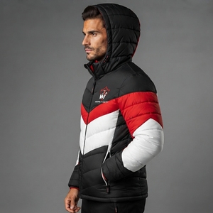 <b>Men</b> Puffer <b>Jacket</b> Premium <b>Lightweight</b> Winter Coat Quilted Insulation Comfortable Warm Breathable Outerwear For Outdoor Travel - Product Image 2