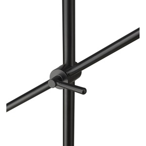 โคมไฟตั้งโต๊ะทองเหลืองดีไซน์ทันสมัยพร้อมโคมสีดำ แสงไฟบนโต๊ะสไตล์ร่วมสมัย - Product Image 4
