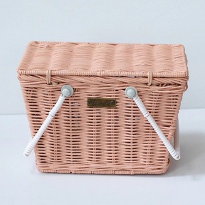 Children's picnic <b>basket</b> Handmade <b>Storage</b> <b>Basket</b> Wholesale eco-friendly Made in Vietnam Ready to stock - Product Image 3