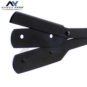 Navajas de afeitar rectas profesionales para barbería y salón, para afeitar y recortar barba y cabello - Product Image 2