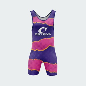 Combinaisons de lutte pour hommes de qualité supérieure, couleur et taille personnalisées, coupe régulière, extensible, en spandex/polyester, performance professionnelle optimale - Product Image 6