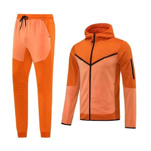 Econex Sports Sweats à capuche de gym de haute qualité pour hommes, ensembles de fitness chauds pour l'hiver, doux pour la peau, couleurs contrastées en pur coton modèle 2025 - Product Image 6