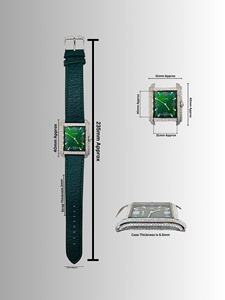 นาฬิกาเพชรทรงกลมตัดสำหรับทั้งชายและหญิง VVS Moissanite ที่สร้างขึ้นสำหรับผู้ชายและผู้หญิง - Product Image 4