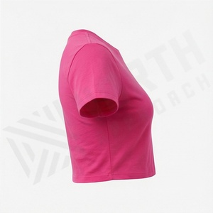 Camisetas Cortas Casuales de Verano, Tops Modernos, Estilo Corto, Ropa Deportiva de Moda, Ropa de Gimnasio - Product Image 3