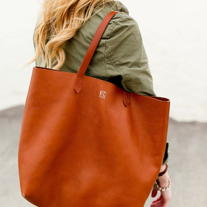 Sac fourre-tout de bureau en cuir de qualité supérieure - Product Image 1