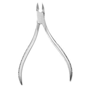 Juego de manicura profesional de acero inoxidable con corte curvo y apertura de mandíbula ancha para cortaúñas, empujador de cutículas y cortaúñas para uñas encarnadas. - Product Image 4