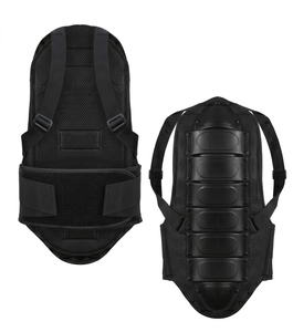 Chaqueta de Seguridad para Motocicleta, Protección de Motocross, Transpirable, 220g, Manga Larga, Unisex, 100% Poliéster, Negra, Todas las Tallas, Invierno - Product Image 1