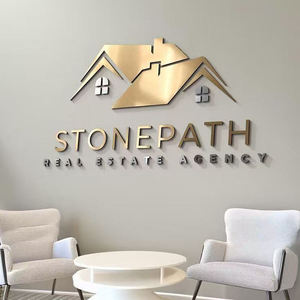 Letras y Logotipos Acrílicos y Metálicos Cortados a Medida, Texto Estático, para Salón de Belleza, Recepción, Edificio, Oficina, Letreros Personalizados - Product Image 2