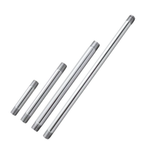 Raccord de tuyau IPS en laiton électroplaqué PSB0074 1/2" x 24" à visser, 1,6 mm (t), pour salle de bain/cuisine