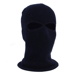 Cache-cou et cagoule unisexe pour adulte, tricoté à 2 trous, respirant et imperméable, protection intégrale contre le froid pour l'hiver - Product Image 1