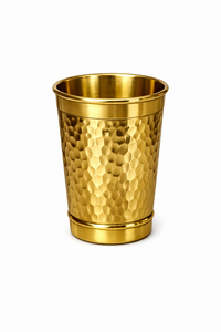Vaso de Metal Chapado en Oro, Diseño Moderno y Elegante, Ecológico, Regalo para Adultos, Pared Simple, 250 ml, Apto para Lavavajillas, Oficina - Product Image 5