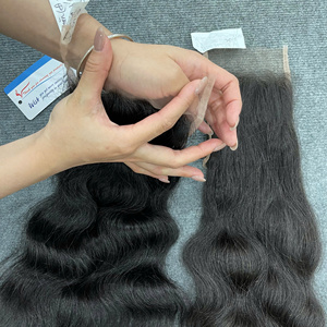 Vente Flash : Cheveux Humains Vietnamiens 100% Naturels Ondulés, Dentelle HD, Finition Brillante, Anti-Emmêlement, Trame Sûre, Prêts à l'Expédition - Product Image 4