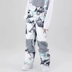 Combinaison de ski unisexe imperméable 10 000 mm Polartec respirante, camouflage, coupe-vent, veste et pantalon, salopette de sport d'extérieur en polaire - Product Image 6