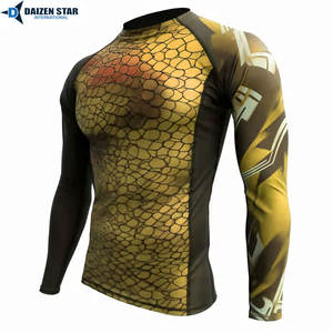 UPF 50+ Breathable Long Sleeve Rash Guard <b>Swim</b> Surf <b>Top</b> Quick Dry Lightweight for <b>Men</b> - Product Image 4
