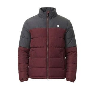 Chaqueta Informal Acolchada para Hombre, Chaqueta Cálida de Invierno con Acolchado Elegante, Cierre Completo, Cuello Alto, Prácticos Bolsillos Laterales - Product Image 5