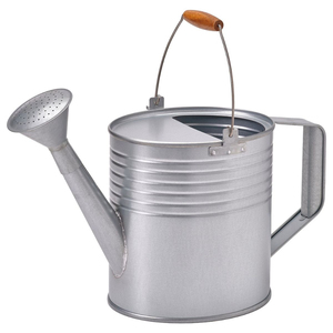 Arrosoir en acier galvanisé de haute qualité avec tête en laiton amovible, arrosoir de jardin pour plantes d'intérieur et d'extérieur - Product Image 1