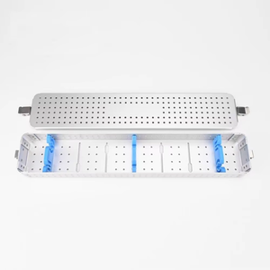 Contenedor de Esterilización de Acero Inoxidable para Endoscopio Rígido, para Uso Quirúrgico ORL, Marca de Alta Calidad, Apto para Esterilización a Alta Temperatura - Product Image 1