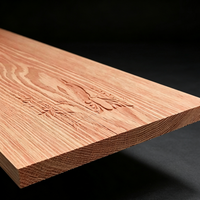 Furniture Grade Red Oak Timber Board Stable & Durable for Indoor Decoration