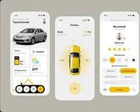 Application mobile de réservation de taxi, suivi du conducteur en temps réel, trajets instantanés, estimations des tarifs, paiements sécurisés, historique des trajets, Mac OS
