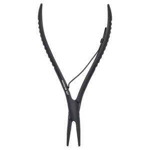 Pince de forme plate avec dents pince à micro lien pour anneaux épilation des perles pince d'extension de cheveux liaison de kératine par Apto Enterprises - Product Image 3