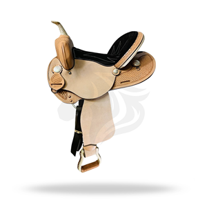 Selle de barrel racing, selle d'équitation, équipement équestre - Product Image 1