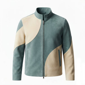 Premium <b>Suede</b> <b>Leather</b> <b>Jacket</b> With Refined Modern Style Soft Texture Comfortable Fit For Men Fashion Retail And Clothing Brands - Product Image 1