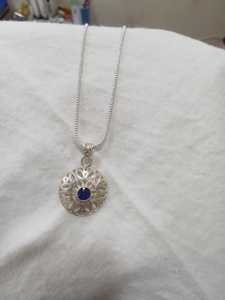 Jewelry Necklace For Women Jewelry Necklace handmade gemstone women Top Quality Blue Stone - Product Image 3