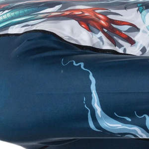 Rashguard MMA respirant à manches courtes avec logo personnalisé pour hommes adultes, sublimé - Product Image 6