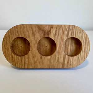 Wooden Candle <b>Holder</b> for Pillar Votive <b>Tealight</b> Candles Handmade Rustic Decorative Stand Home Interior Wedding Party Table Decor - Product Image 6