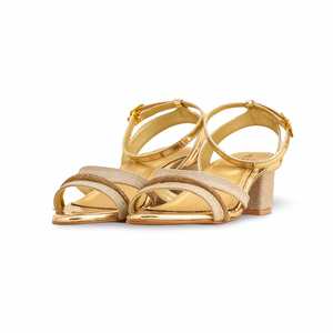 Sandales à Talons pour Fille Argentées Design-KD7984 Fantaisie - Product Image 3