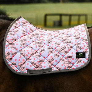 Tapis de selle pour chevaux de haute qualité, sublimation, excellente qualité, tapis de selle pour l'équitation, usage polyvalent - Product Image 2