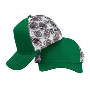 Gorra de Béisbol Verde con Panel con Estampado Animal, Ajustable, Unisex, Estilo Casual, Primavera/Verano, Transpirable, de Poliéster - Product Image 1