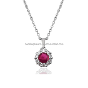 Colgante de alta calidad personalizado 925 plata esterlina cuarzo circón multi piedra preciosa colgante collar mujer joyería - Product Image 4