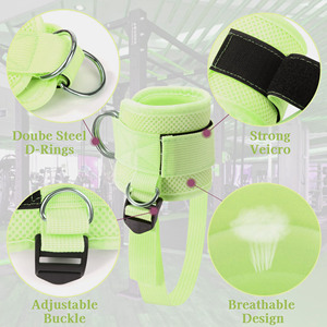 Feature Adjustable Function Protection Ankle Guard Padded Fitness Ankle Straps Bodybuilding Straps for Fitness Gym - Product Image 3
