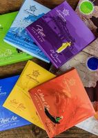 Caja de Regalo Personalizada con 24 Bombones Sólidos con Frutas, Nueces y Mermelada para Recuerdos y Regalos, Chocolate al por Mayor