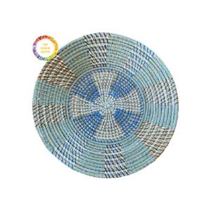 Plato colgante de algas marinas ecológico duradero, hecho a mano en Vietnam para interiores bohemios - Product Image 1