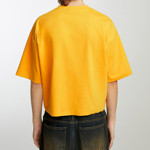 Camisetas Modernas para Hombre, Corte Recortado, Manga Corta, Tejido Transpirable, Ajuste Elegante, Perfectas para Entrenamientos de Verano - Product Image 6