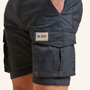 Pantalones Cortos Cargo para Hombre, Estilo Safari, Cintura Media, de Lona, Resistentes al Viento, Ecológicos, Antiarrugas, de Secado Rápido y Transpirables, para Ejercicio y Gimnasio - Product Image 4