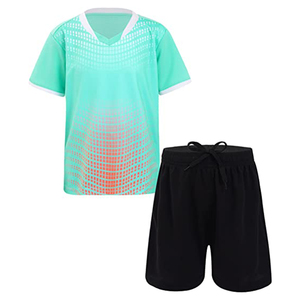 Nouvelle tenue de football tendance pour hommes, personnalisée, de haute qualité, respirante, 100% polyester, vêtements de sport, uniforme de football par sublimation - Product Image 4