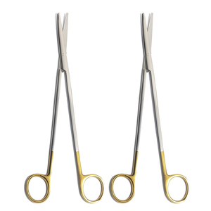 Offre Spéciale – Ciseaux Metzenbaum courbés TC 26 cm (10,25 pouces) en carbure de tungstène, lot de 2, en acier inoxydable chirurgical, ensemble professionnel de précision - Product Image 4