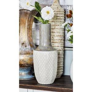 Vase à fleurs décoratif en fer de style industriel loft, collection de style urbain, écologique et haut de gamme, ZAHID - Product Image 2