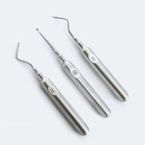 Kit d'élévateurs dentaires professionnels en acier inoxydable de qualité supérieure pour l'extraction en chirurgie buccale à usage clinique - Product Image 5