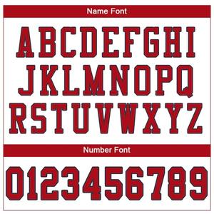 Camiseta de Fútbol Personalizada Blanca, Roja y Azul Marino, Auténtica, de Malla Transpirable y Secado Rápido, Uniforme Deportivo para Entrenamientos y Partidos - Product Image 6