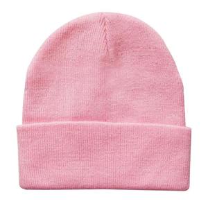 <b>Plain</b> Minimal Beanie Warm Ribbed Knit Winter Hat Stretchable Unisex Casual Outdoor Everyday <b>Cap</b> - Product Image 5