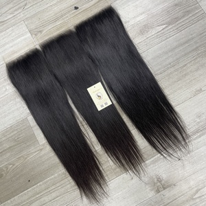 วิกผมแท้สีดำหยักศกธรรมชาติสำหรับสวิสลูกไม้เอชดีขนาด5x5แบบผูกปมขนาดเล็กส่งตรงจากโรงงาน - Product Image 2