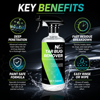 Nikeliang – Spray Nettoyant Anti-Insectes pour Voiture 500ml – Parfum Personnalisé – Élimine la Saleté Routière, la Gomme d'Arbre et les Résidus Adhésifs – Nettoyage Automobile