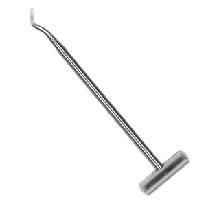Elevador dental quirúrgico de 7 puntas con mango en T, instrumento de cirugía oral de acero inoxidable, herramienta profesional reutilizable - Product Image 3
