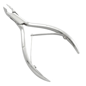 Coupe-ongles en acier inoxydable de haute qualité, 15 mm, à mâchoires biseautées, lame incurvée tranchante, ouverture large, coupe-ongles de précision pour manucure et pédicure - Product Image 3