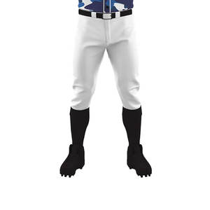 Uniforme de baseball personnalisé bleu camouflage pour homme, maillot avec nom et numéro, impression par transfert thermique, polyester respirant, tenue d'équipe adulte, LANCEUR - Product Image 5