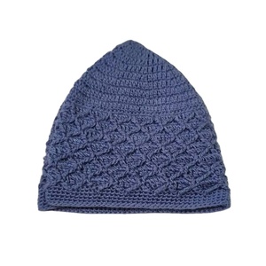 Precio barato Nuevo gorro de oración musulmán de ganchillo Gorros de oración para hombres musulmanes Gorro liso con parte superior Skull Kufi Precio bajo al por mayor de Bangladesh. - Product Image 5